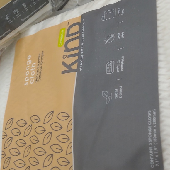 Bundle kind scrub sponge cloths lot plant-based natural cellulose - Picture 3 of 4